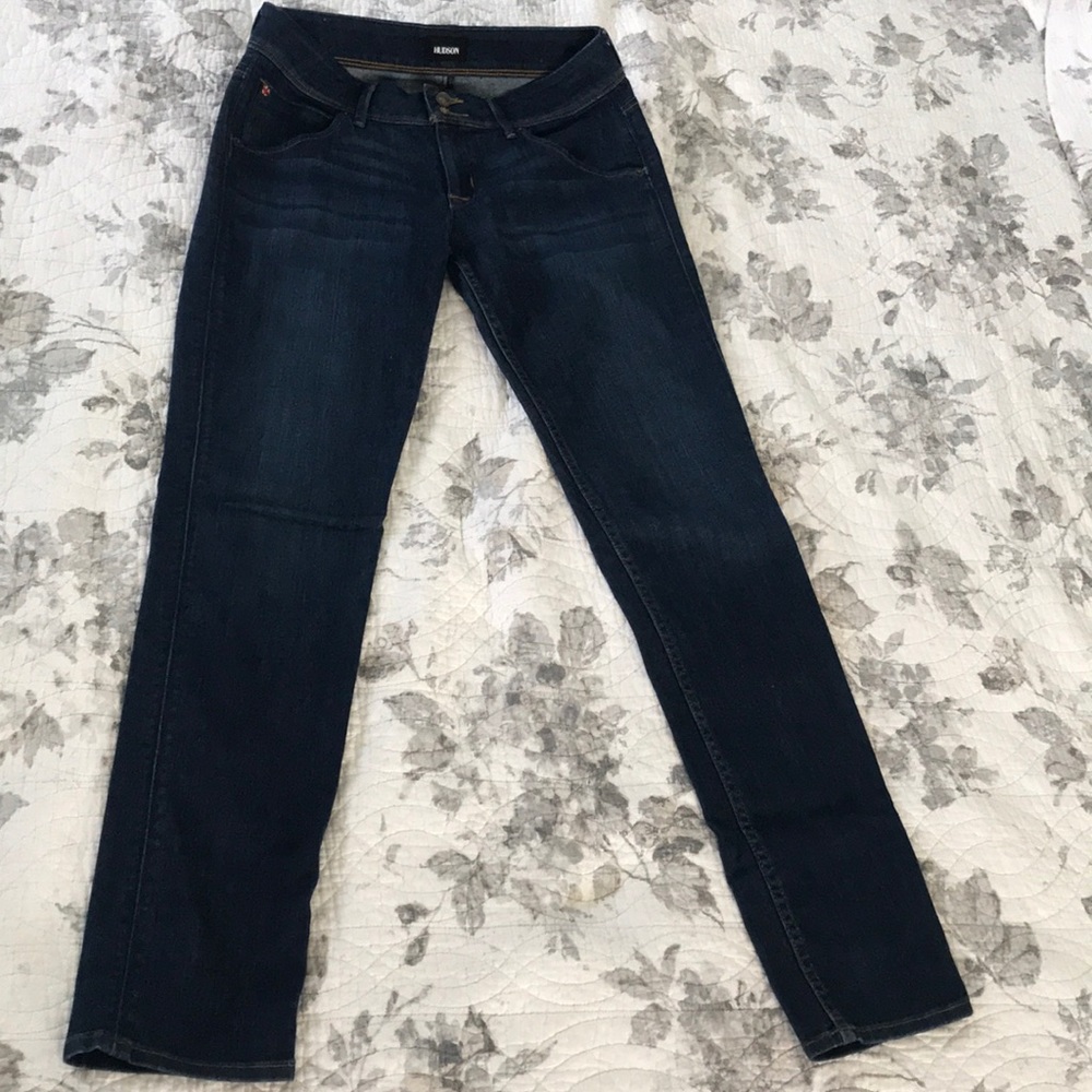 Hudson Collin flap skinny jean